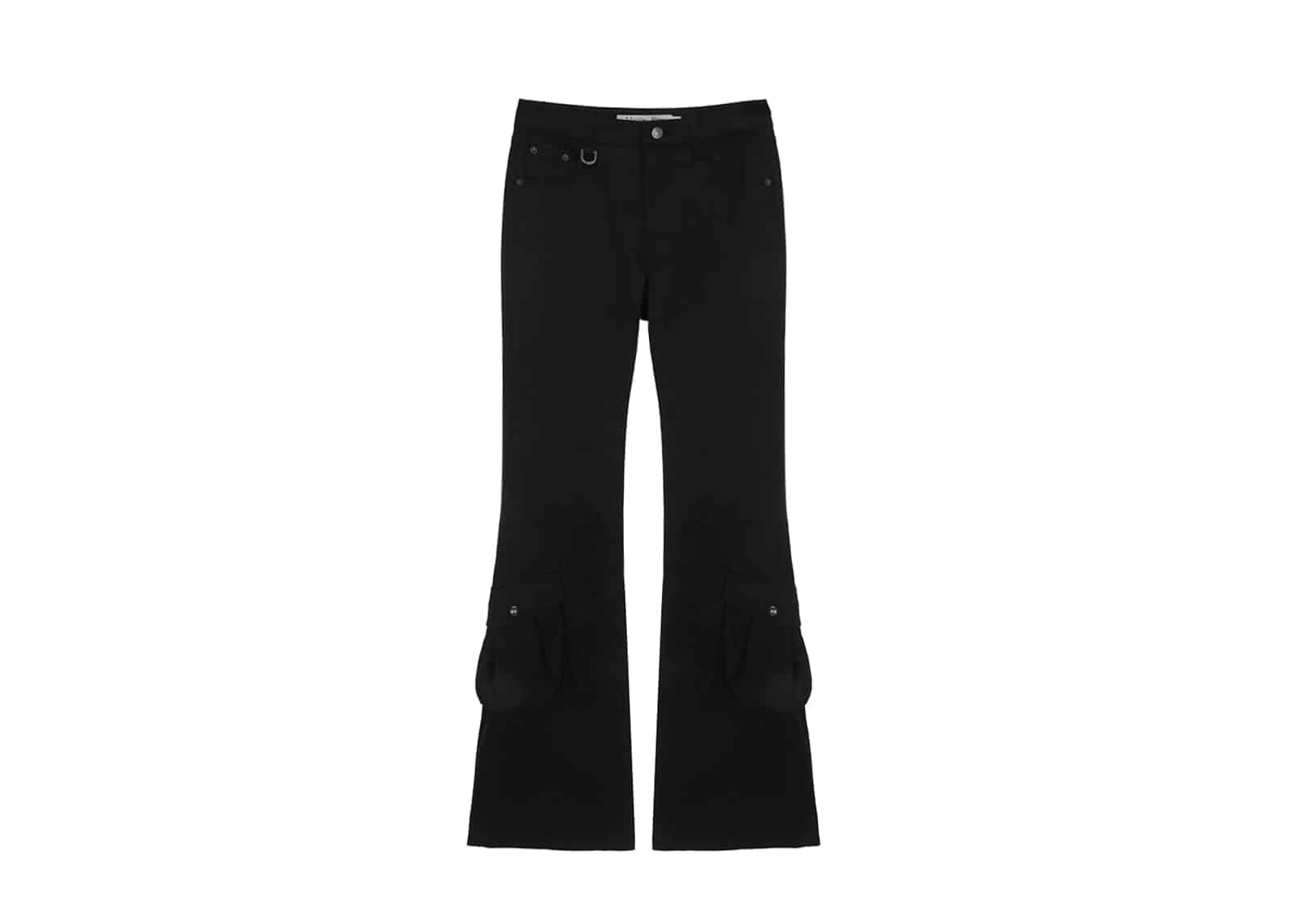 Matin Kim Boots Cut Cargo Pants Black PT048