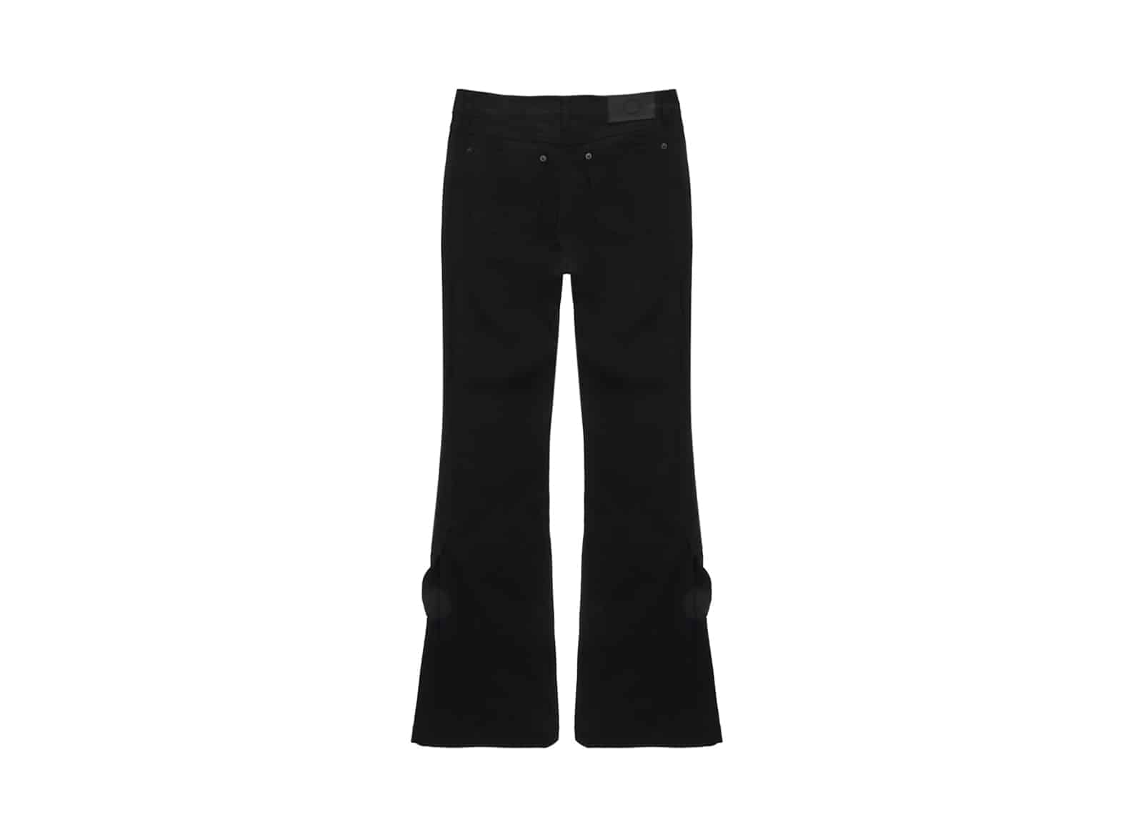 Matin Kim Boots Cut Cargo Pants Black PT048