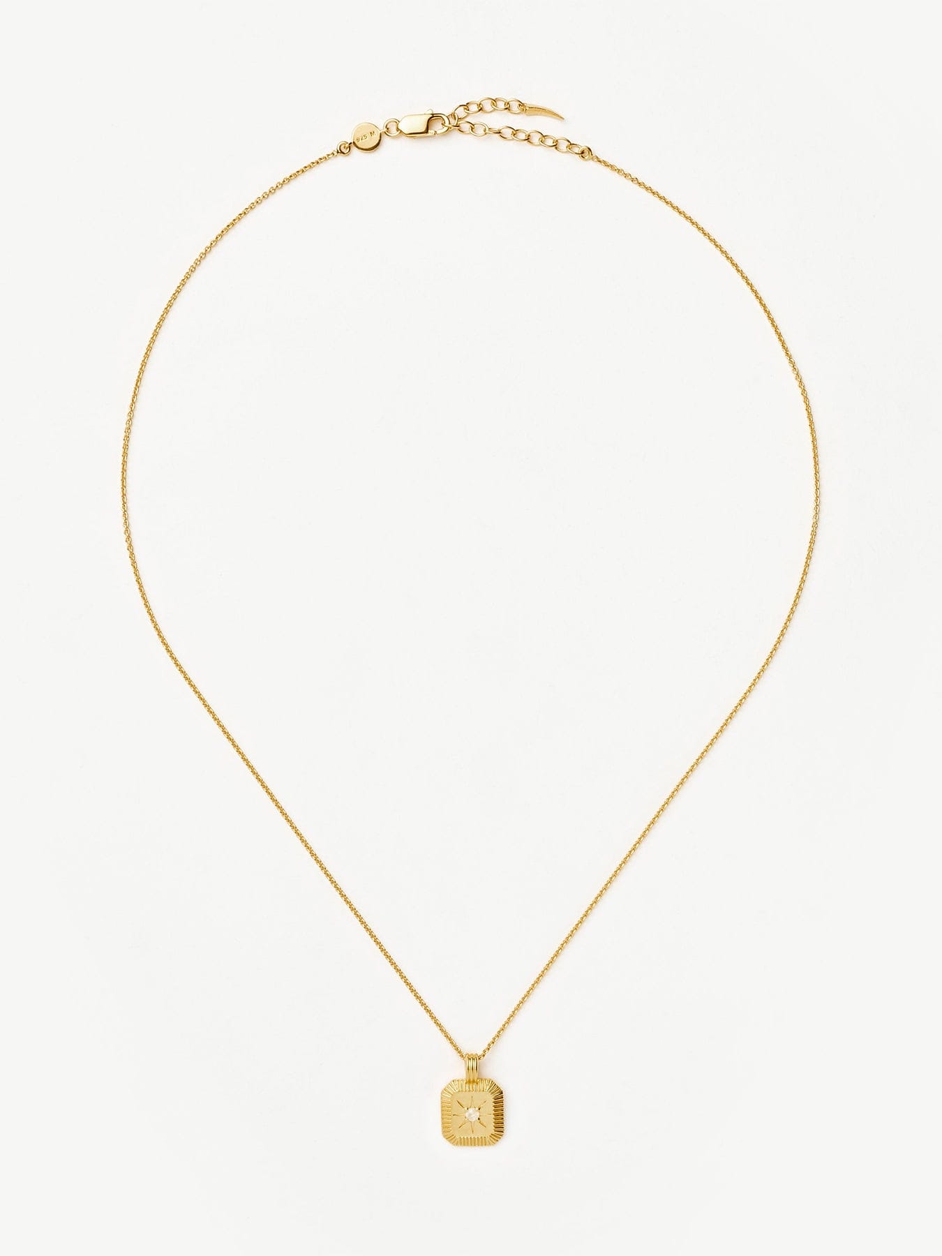 Missoma June Birthstone Pendant Gold
