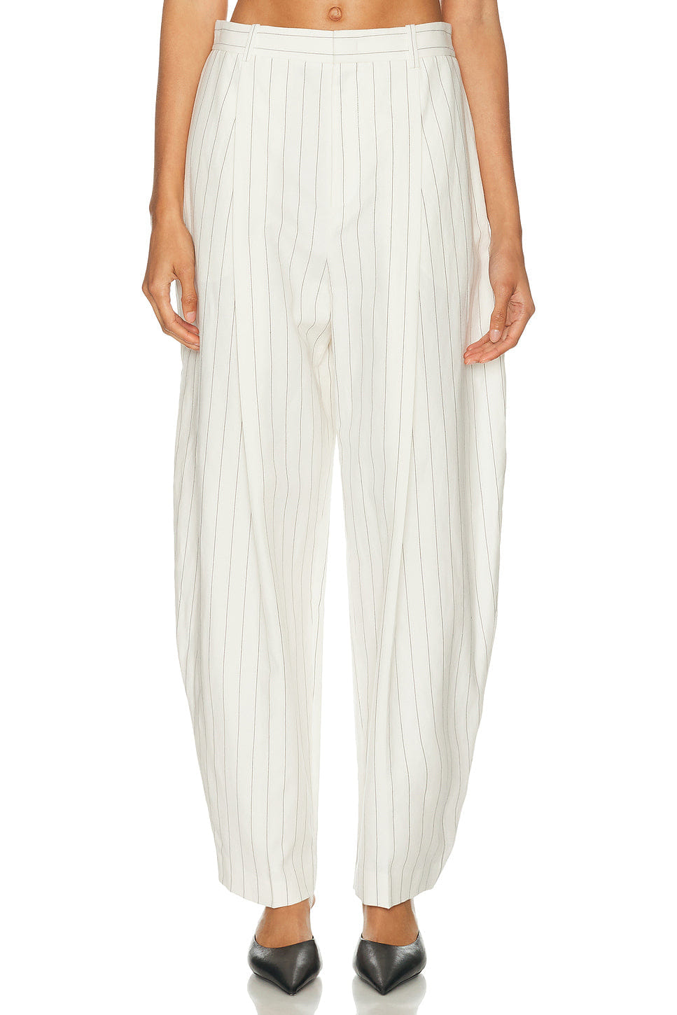 Ralph Lauren Collection Harlo Full Length Pleated Pant