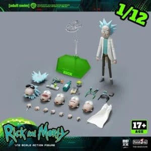 Fondjoy Rick and Morty 1/12 Scale Action Figure Set – Rick Sanchez & Morty Smith