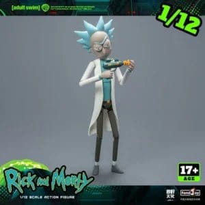 Fondjoy Rick and Morty 1/12 Scale Action Figure Set – Rick Sanchez & Morty Smith