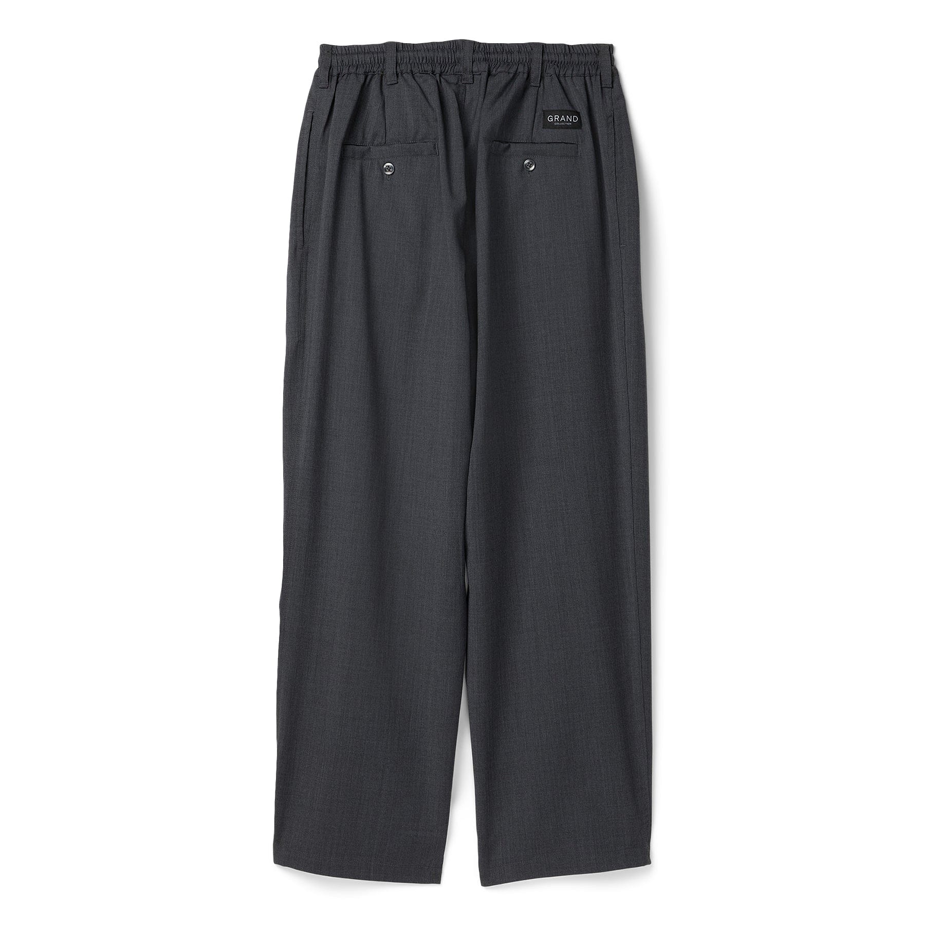 Grand Collection Wool Pant (Charcoal)