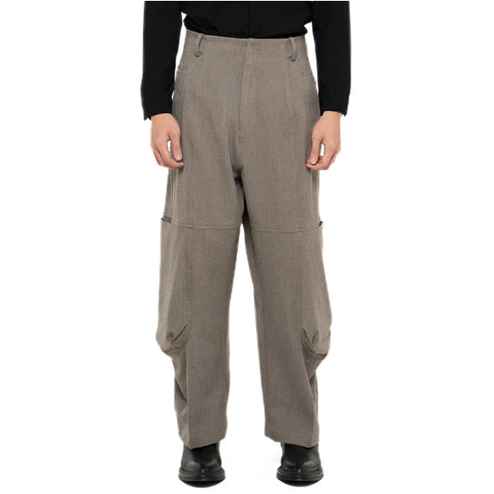JAN SOBER ETOUPE CARGO PANTS WITH 3D POCKET