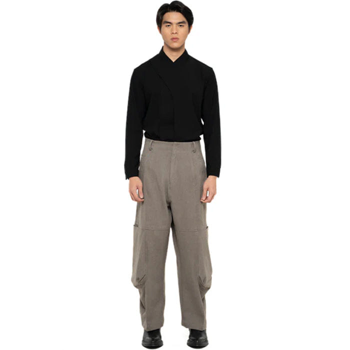 JAN SOBER ETOUPE CARGO PANTS WITH 3D POCKET