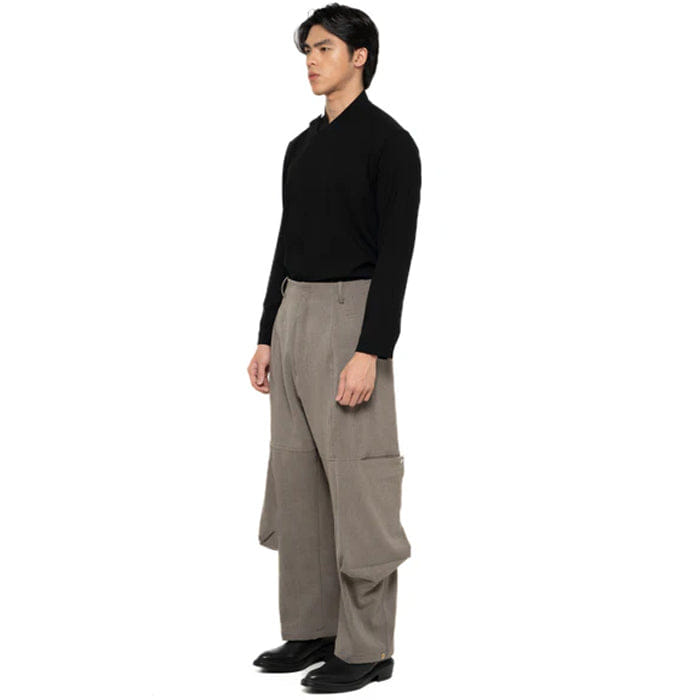 JAN SOBER ETOUPE CARGO PANTS WITH 3D POCKET