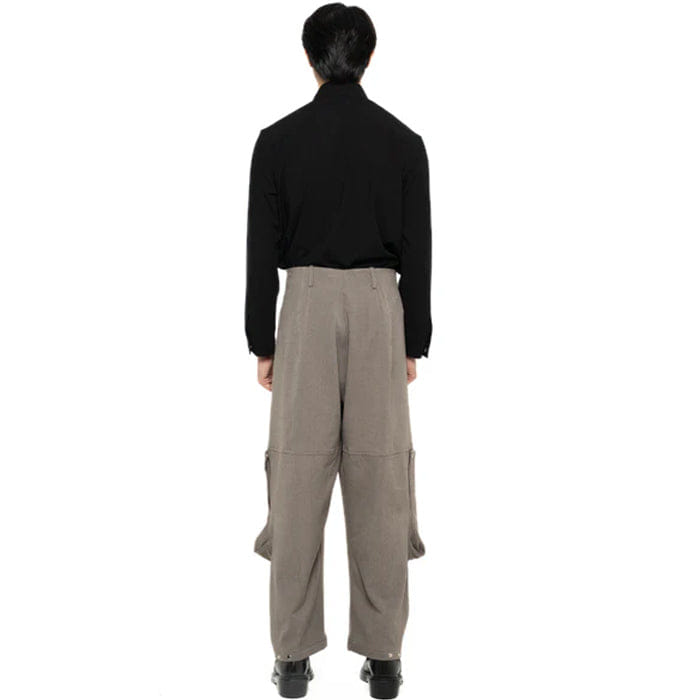 JAN SOBER ETOUPE CARGO PANTS WITH 3D POCKET