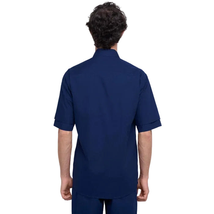 TEMMA Prasetio NURAN SHORT SLEEVES SHIRT NAVY BLUE