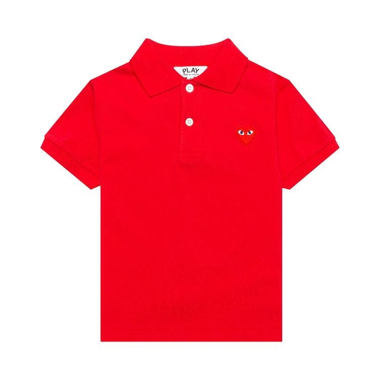 Comme des Garçons PLAY Polo Shirt Red