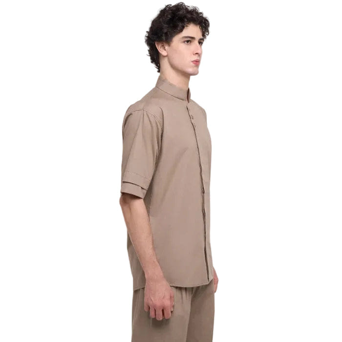 TEMMA Prasetio NURAN SHORT SLEEVES SHIRT CREAM