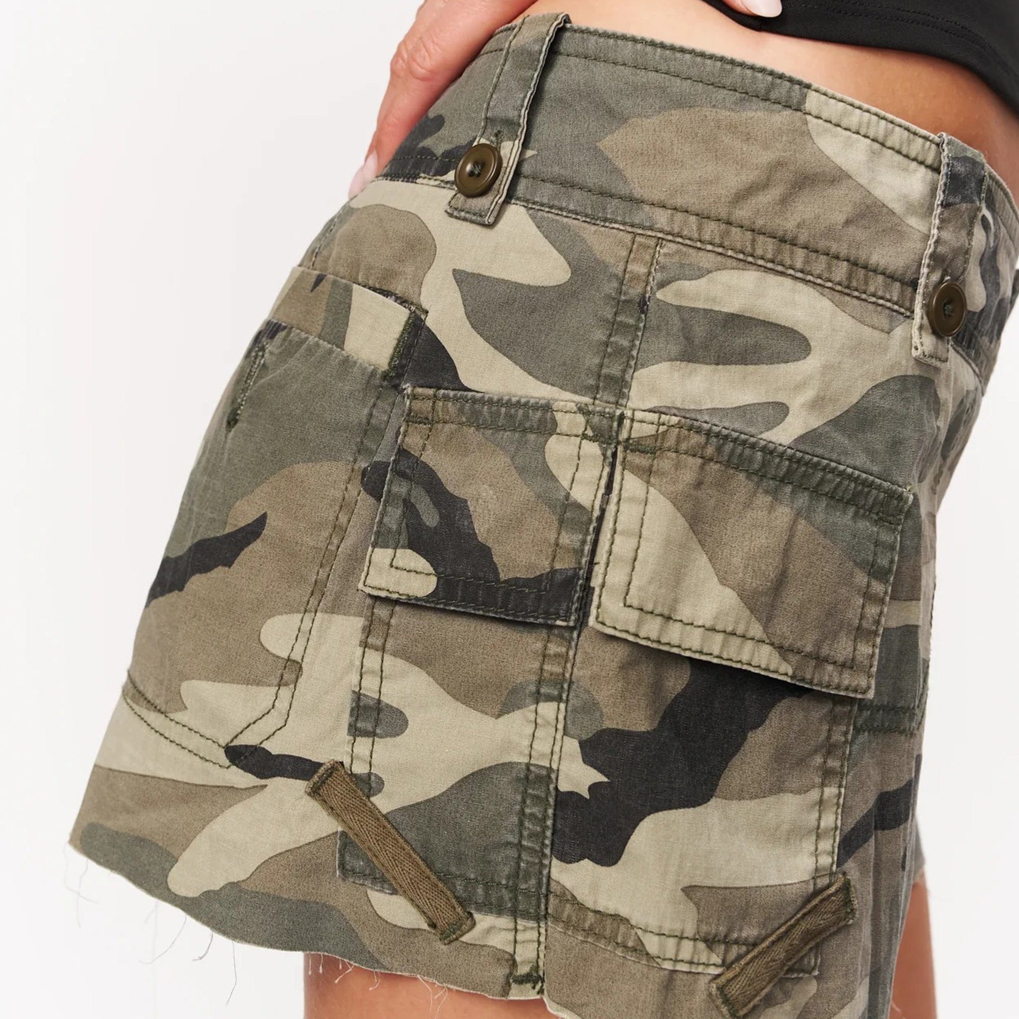 Guizio Womens Cargo Skort