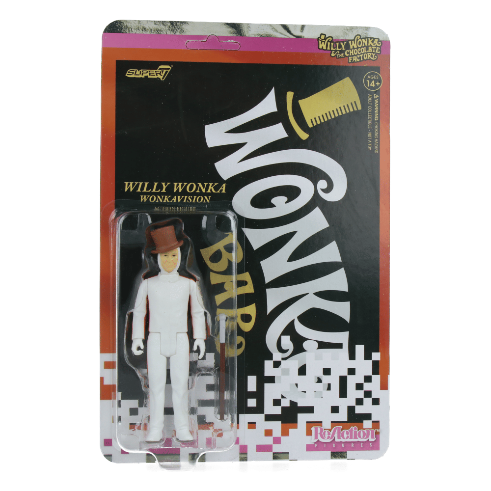 Super7 Willy Wonka (White Suit) - Charlie et la Chocolaterie (1971) - ReAction Figures wave 3