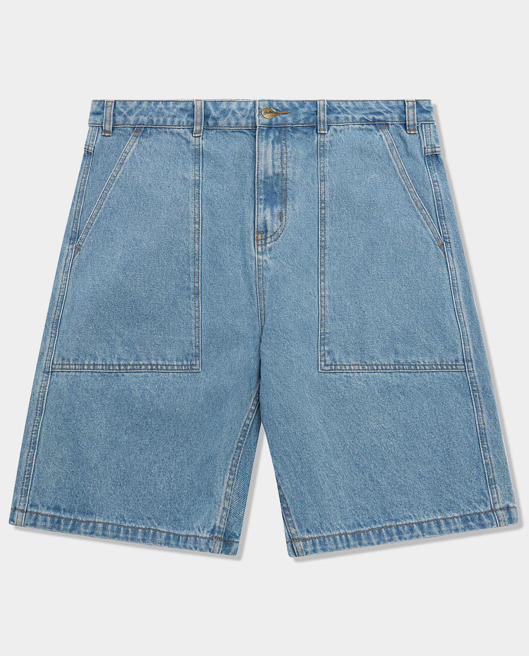 Butter Goods - Patch Pocket Denim Shorts - Washed Indigo