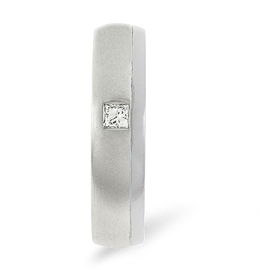 Diamond Lauren Platinum Diamond Wedding Ring 0.08CT H/SI