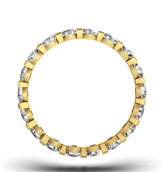 Diamond Eternity Ring Hannah 18K Gold Diamond 1.00ct H/Si