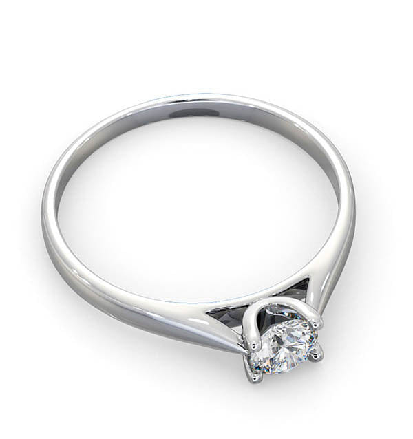 Diamond Engagement Ring Grace 0.33ct Lab Diamond H/Si in Platinum