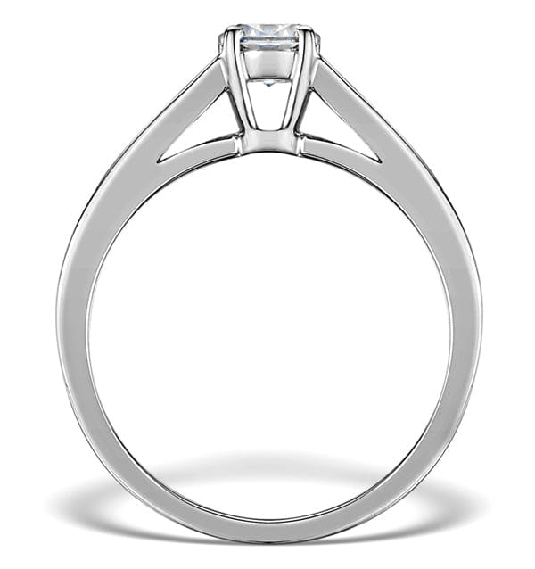 Diamond Sidestone Lab Diamond Ring Alexa 0.95ct H/Si1 Platinum