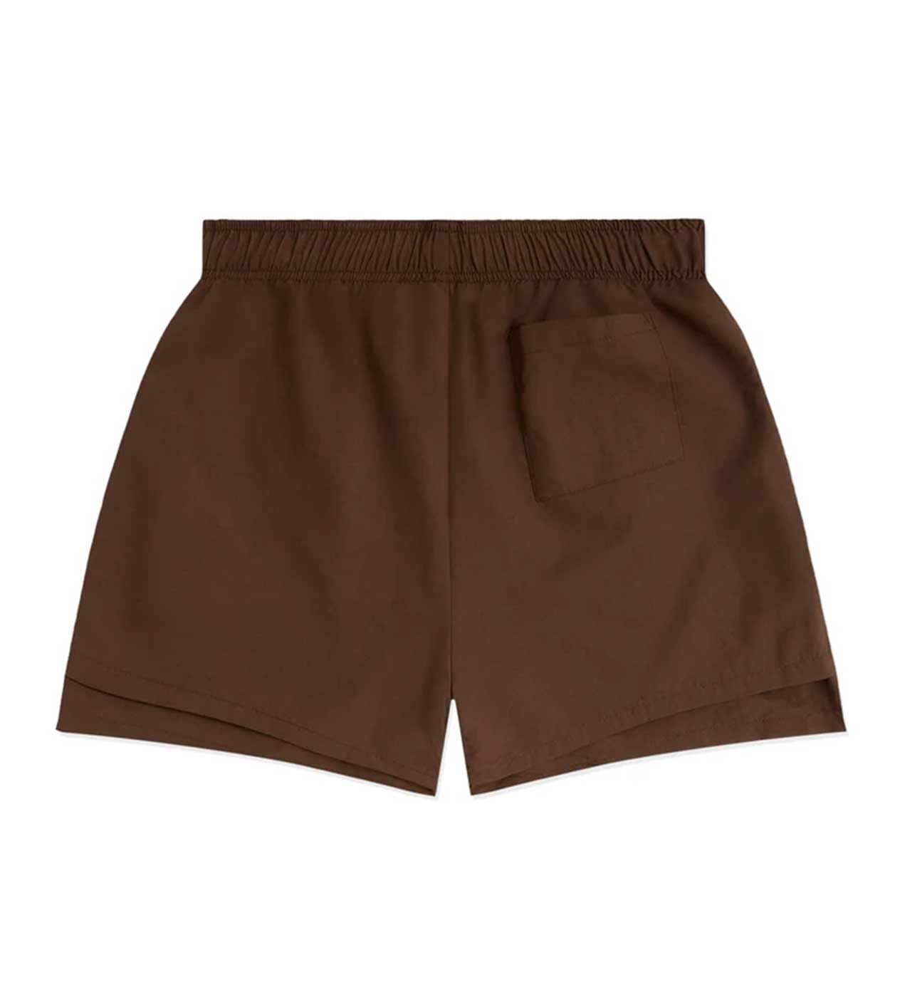 Sp5der Worldwide Sp5der Brown OG Web Double Layer Short