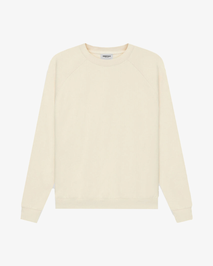 FOG ESSENTIALS SS21 SILICON APPLIQUE CREAM CREWNECK