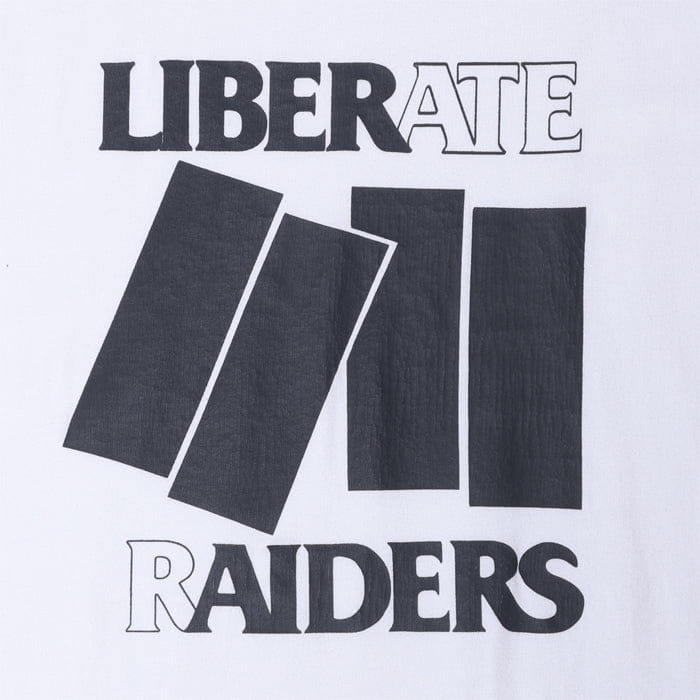 Liberaiders COMPOSITION T-Shirt WHITE