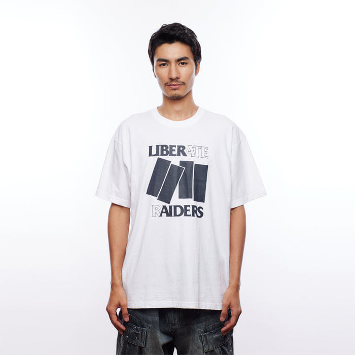 Liberaiders COMPOSITION T-Shirt WHITE