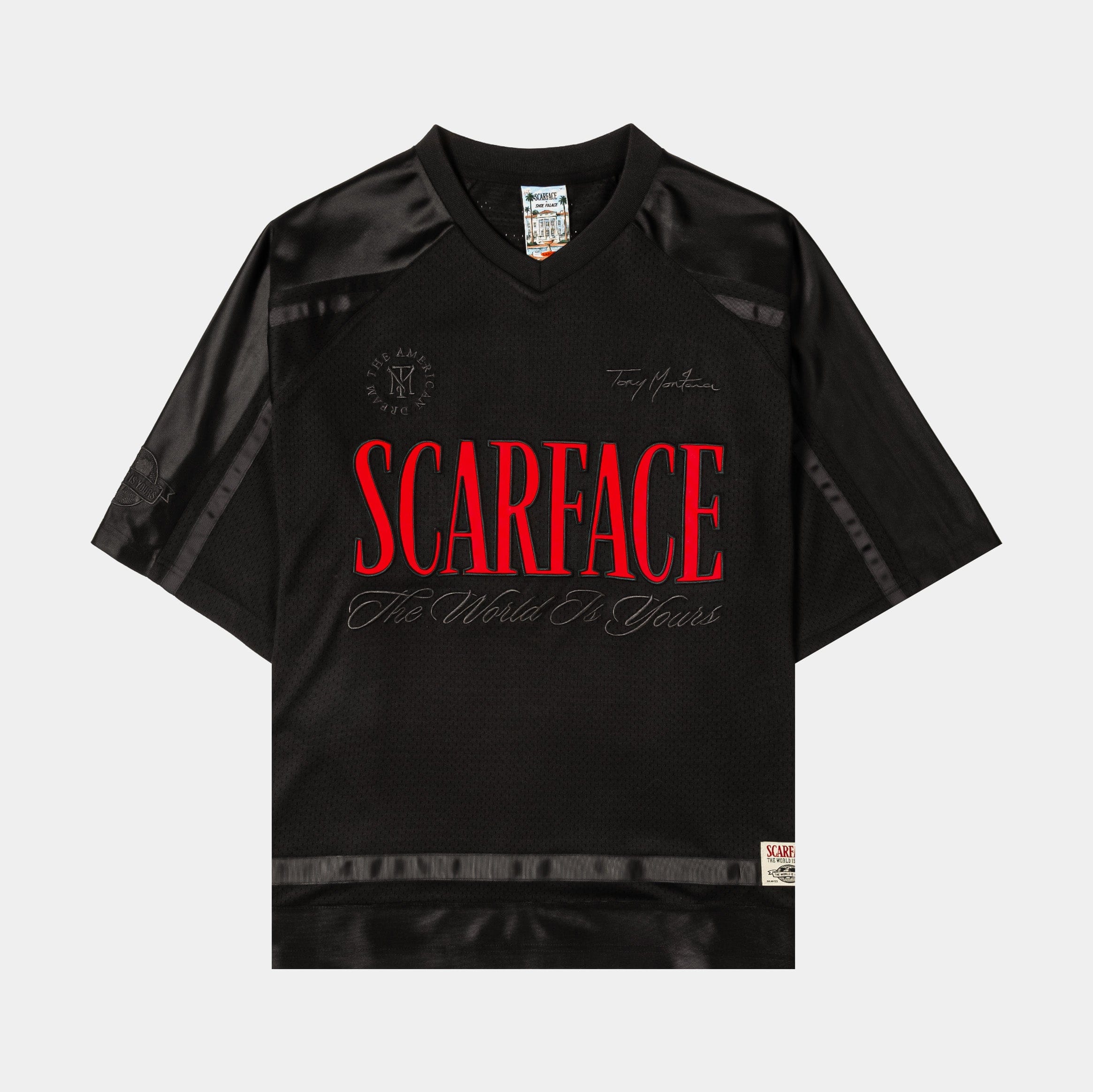 Scarface x SP SP x Scarface TWIY Mesh Mens Jersey (Black/Red)