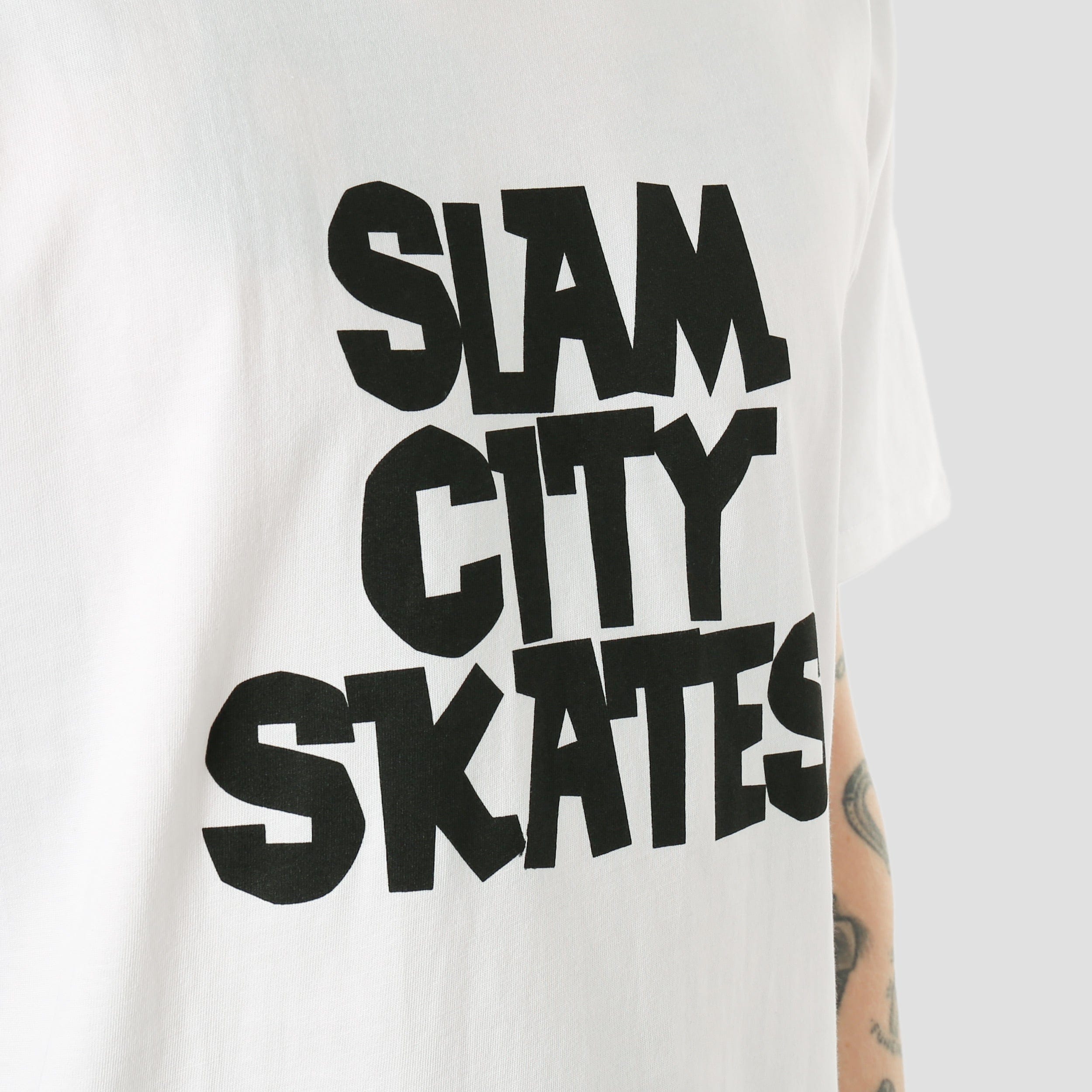 Classic Slam City Classic Logo T - Shirt White