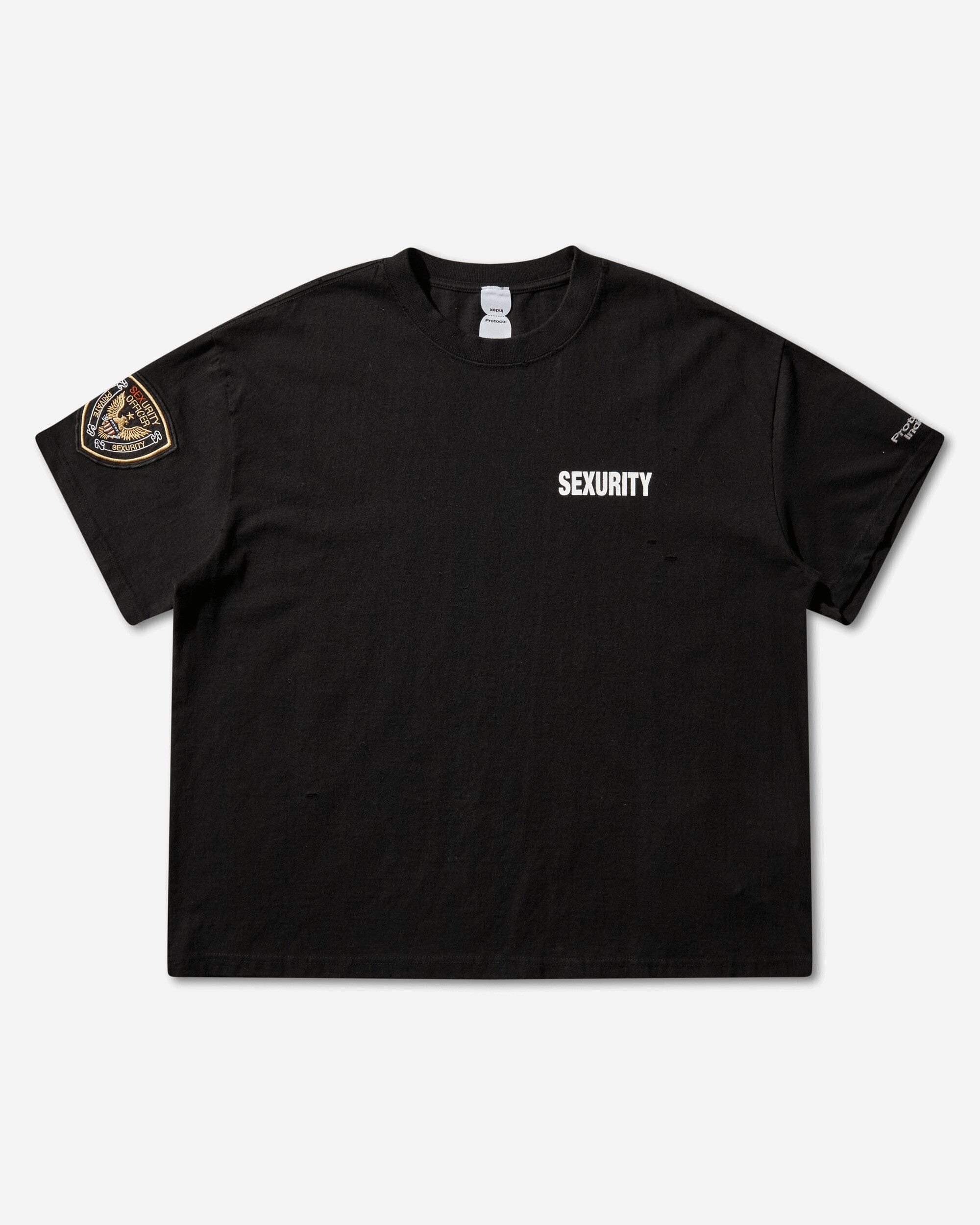 Protocol Index Sexurity T - Shirt Washed Black