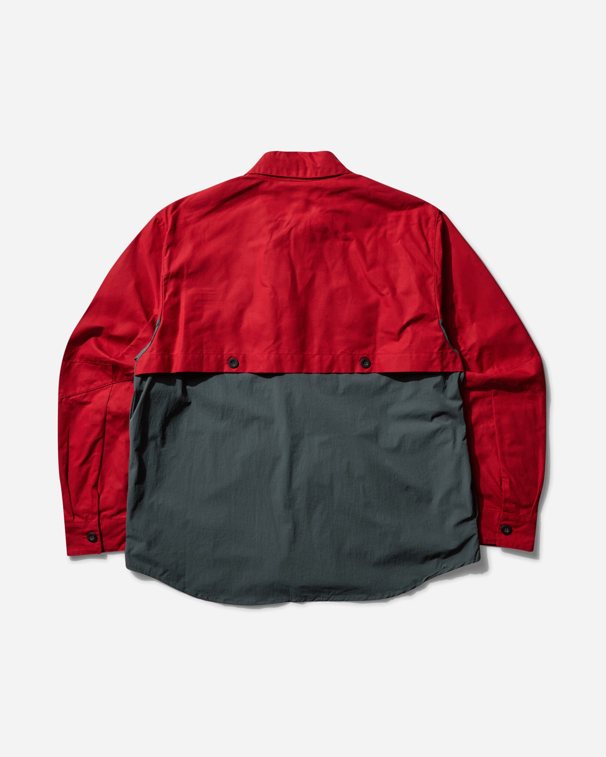 GR10K Men's Field Overshirt Scarlet Red
