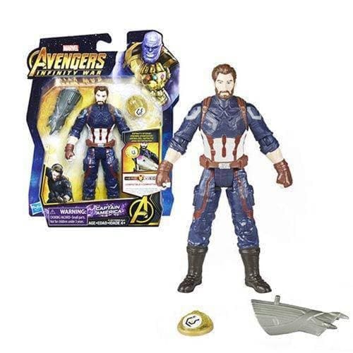Hasbro Avengers: Infinity War Captain America with Infinity Stone 6 - Inch Action Figure