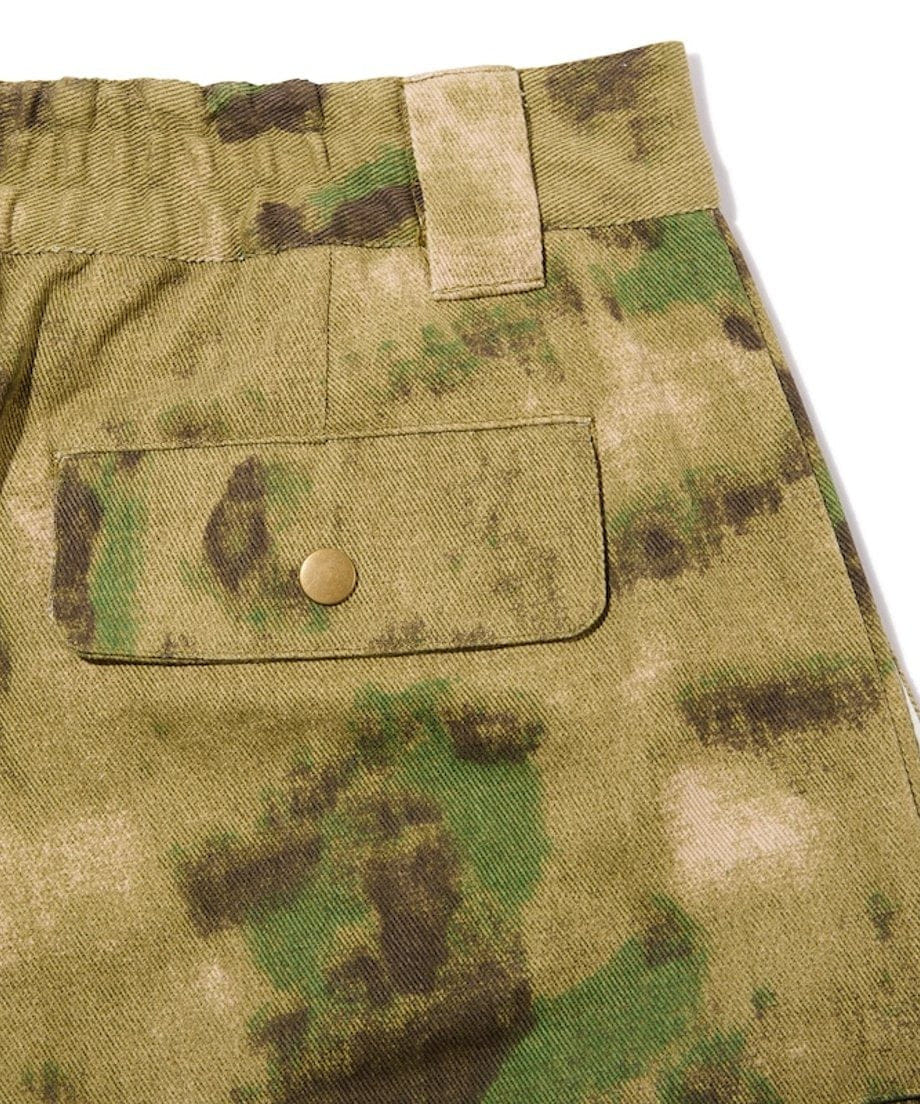 WORM TOKYO Diaspora skateboards Double Knee Comfortable Trousers Camo