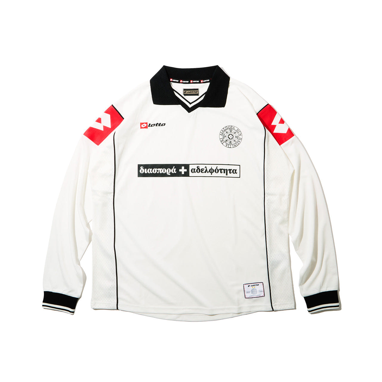 LOTTO Diaspora skateboards Lotto Le Zebre Shirt White Large