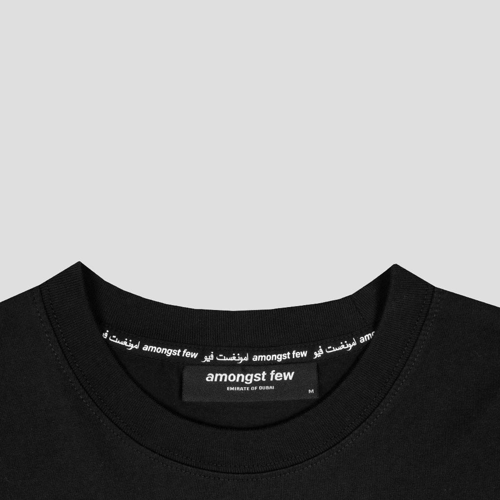 Amongst Few x Paperboy - Paris to Abu Dhabi T - Shirt (Black)