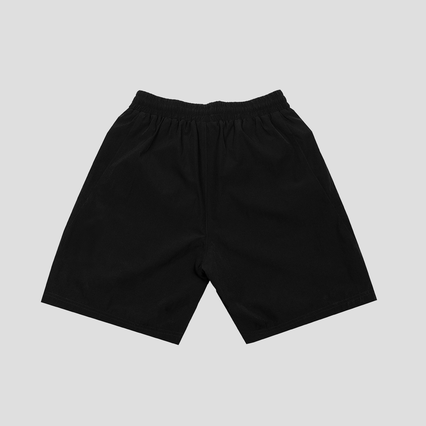 Amongst Few - Toddler Text Shorts (Black)