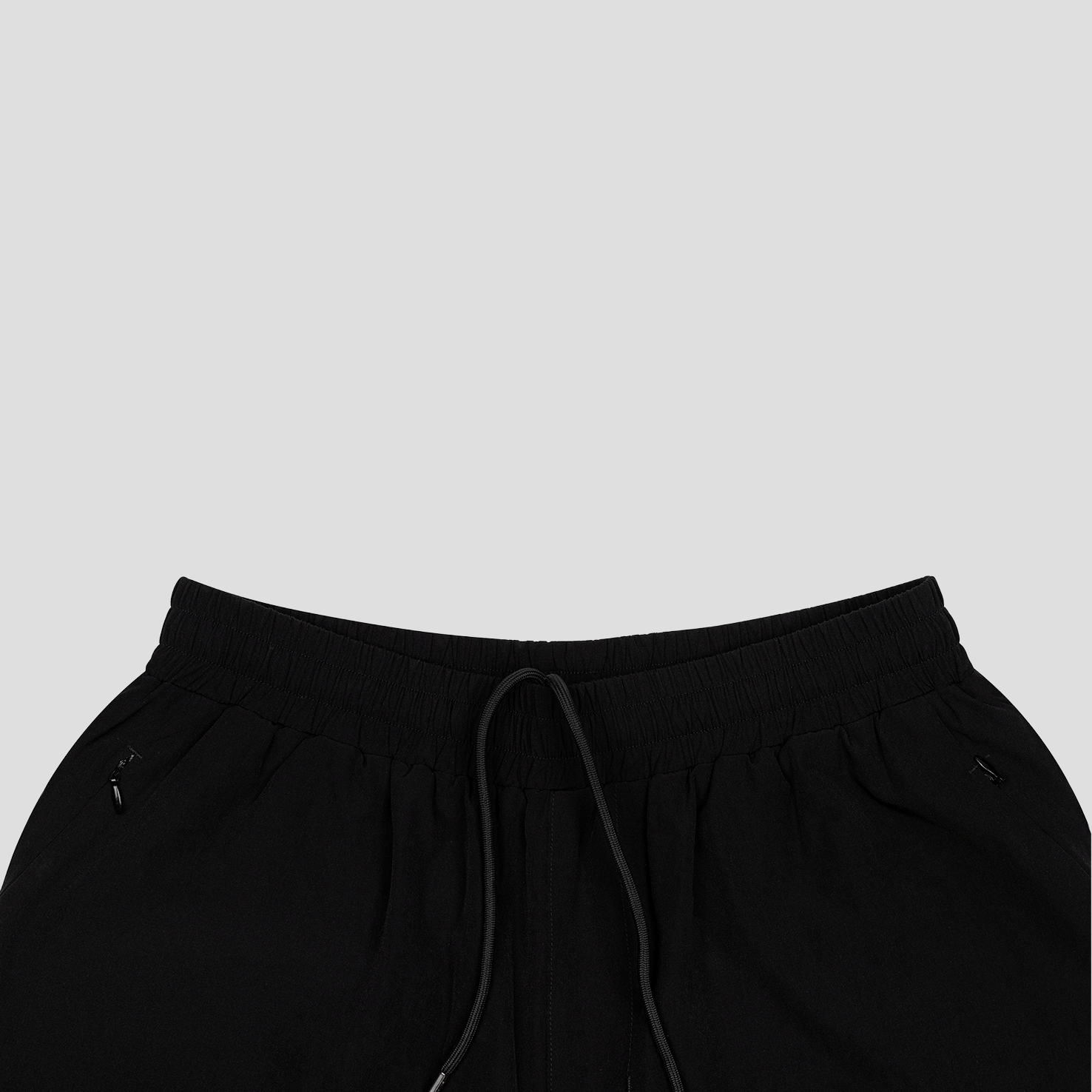 Amongst Few - Toddler Text Shorts (Black)