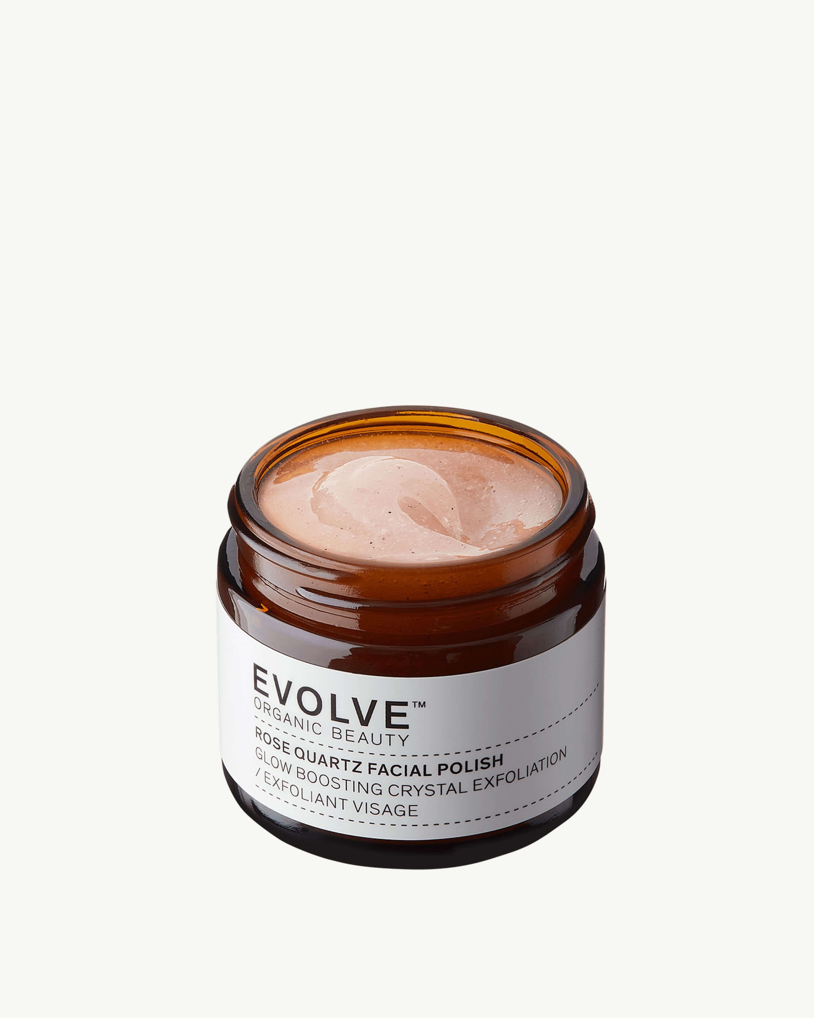 Evolve Organic Beauty Rose Quartz Facial Polish