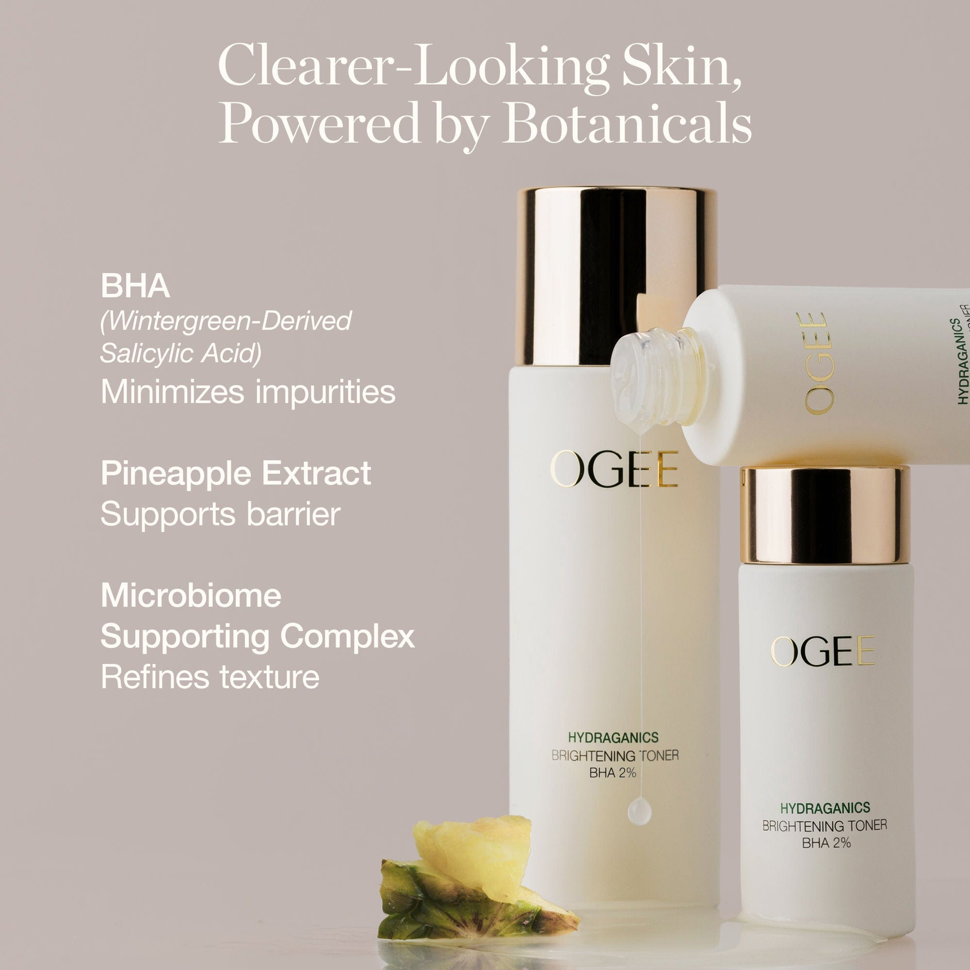 Ogee Brightening Toner BHA 2%