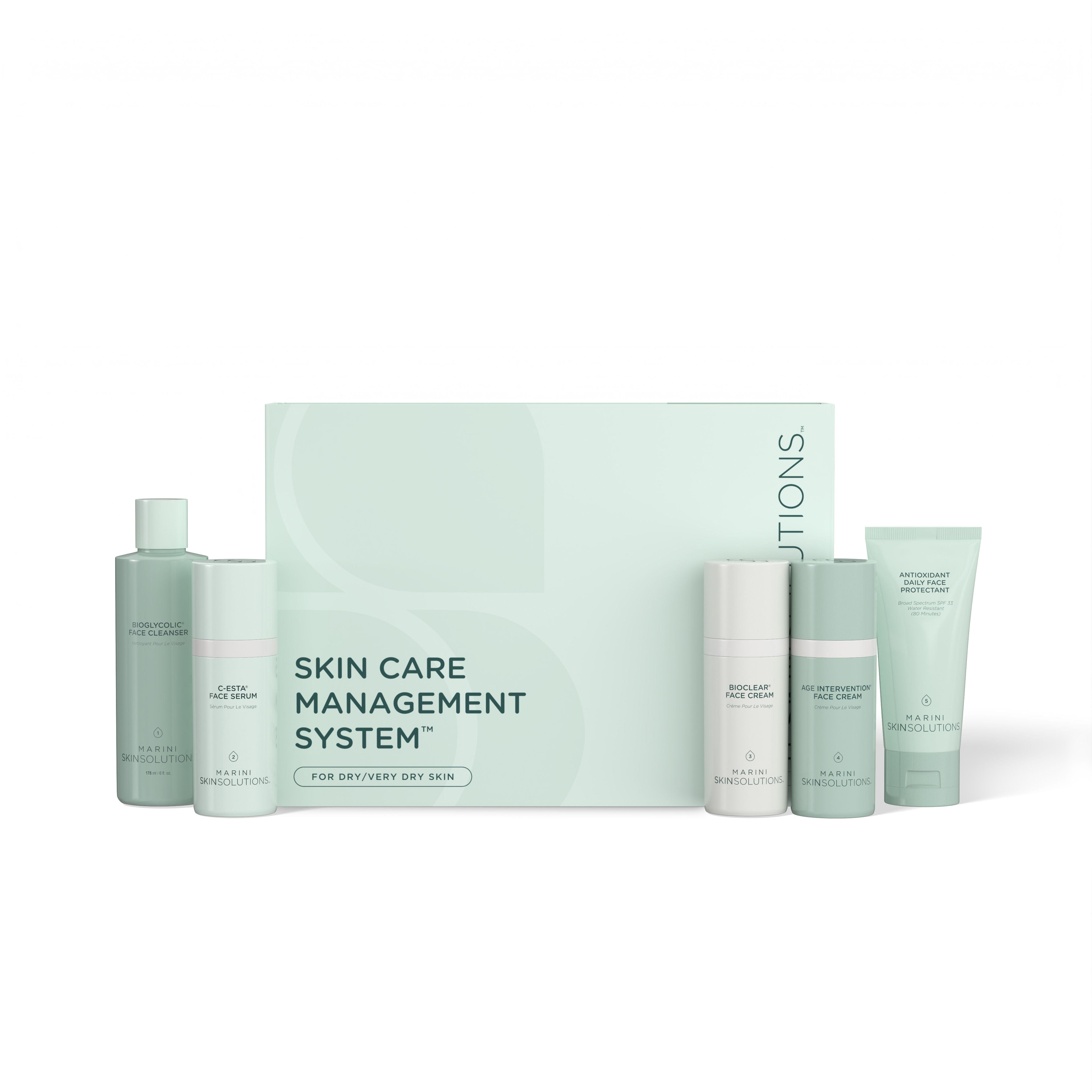 Marini Skinsolutions Skin Care Management System Dry/Very Dry DFP SPF 33