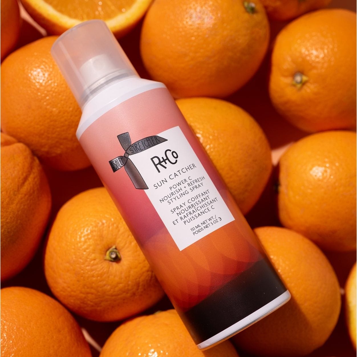 R+co Sun Catcher Power C Nourish and Refresh Styling Spray