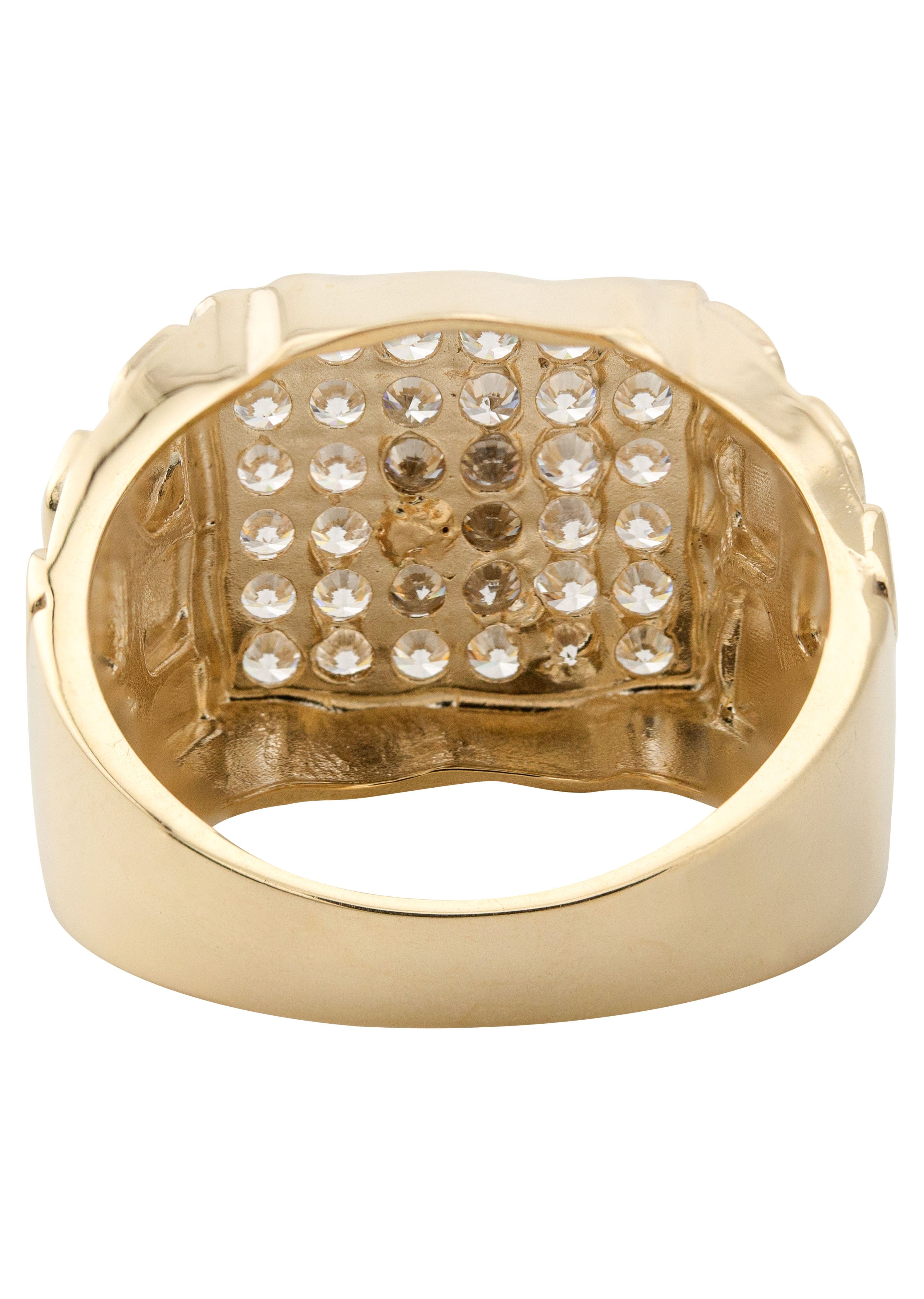 Manufacturer 1 10K Gold Cz Allah Ring For Men | 5 Grams