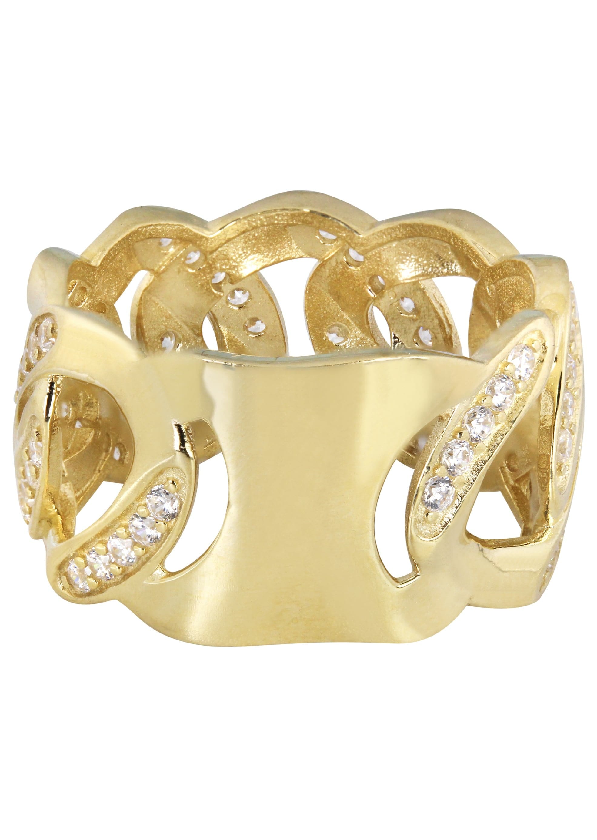 Manufacturer 1 10K Cuban Gold Ring For Men - Mens Pinky Ring | 7.3 Grams
