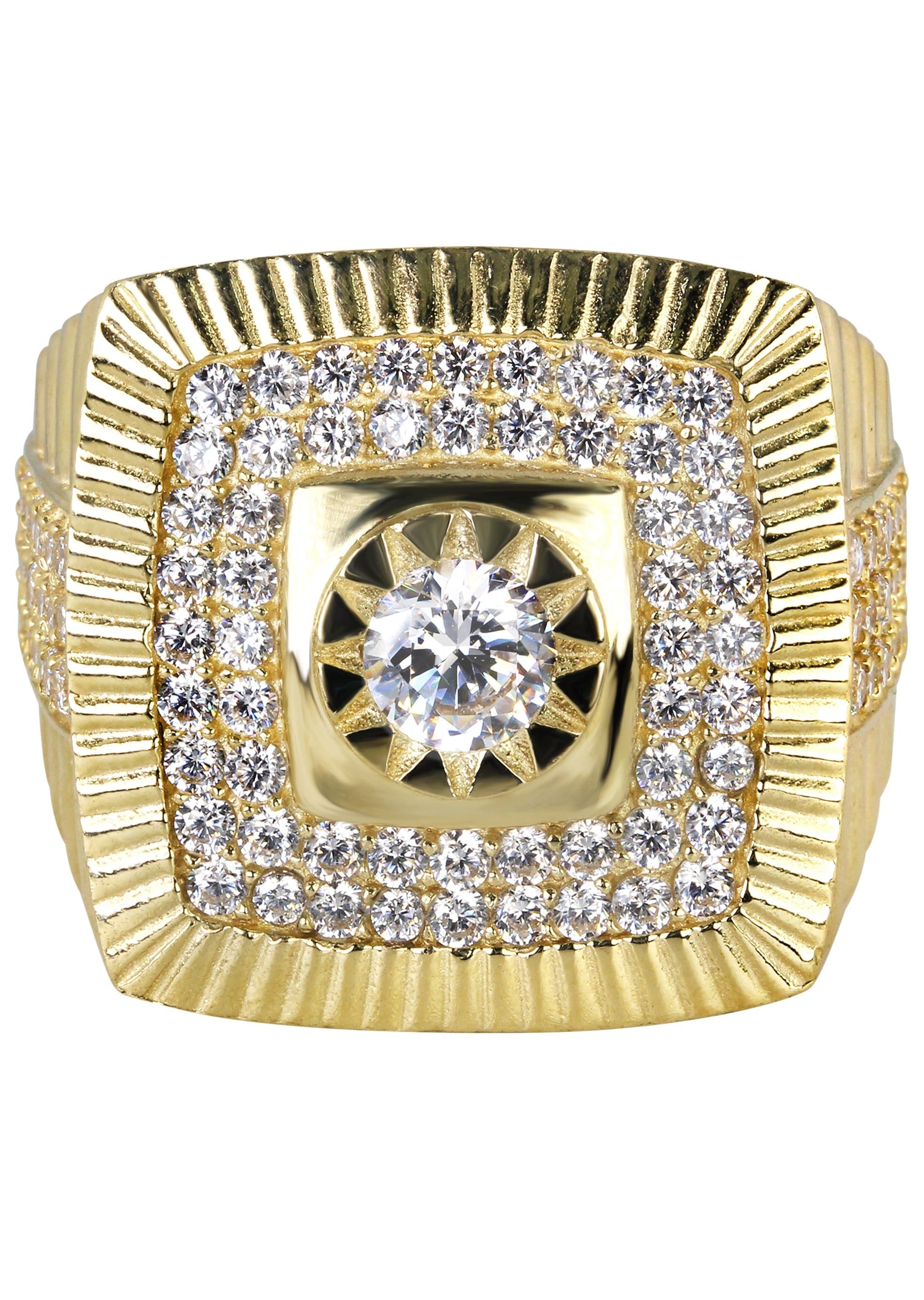 Manufacturer 1 10K Gold Ring For Men - Mens Pinky Ring | 9.3 Grams