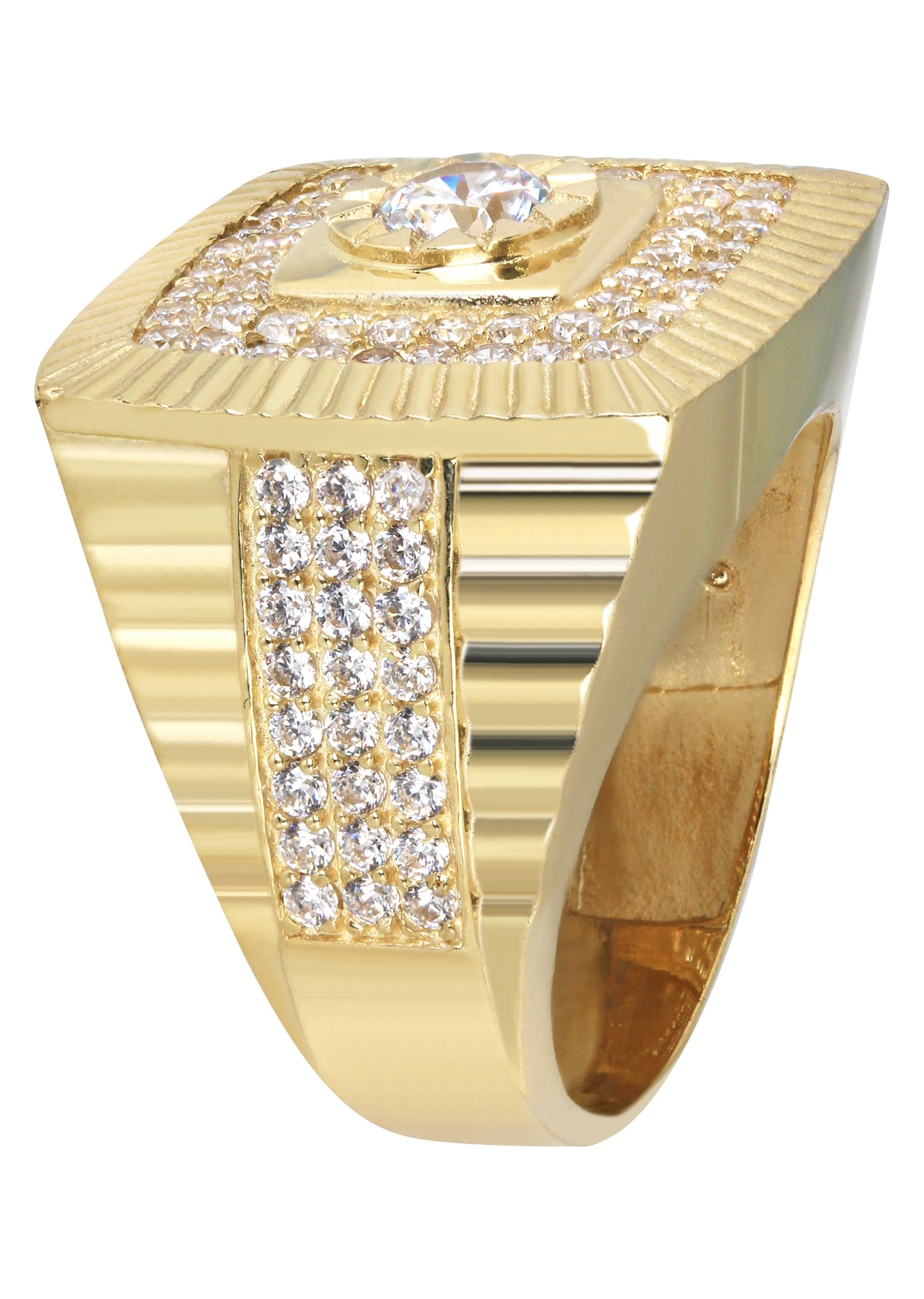 Manufacturer 1 10K Gold Ring For Men - Mens Pinky Ring | 9.3 Grams