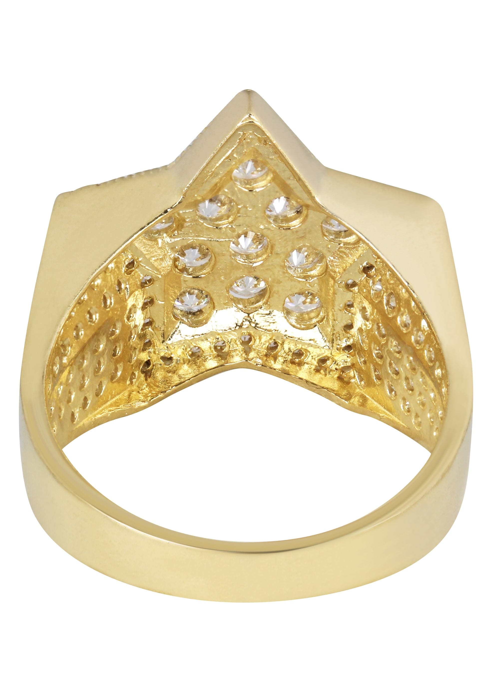 Manufacturer 1 10K Gold Ring For Men - Mens Pinky Ring | 7.6 Grams