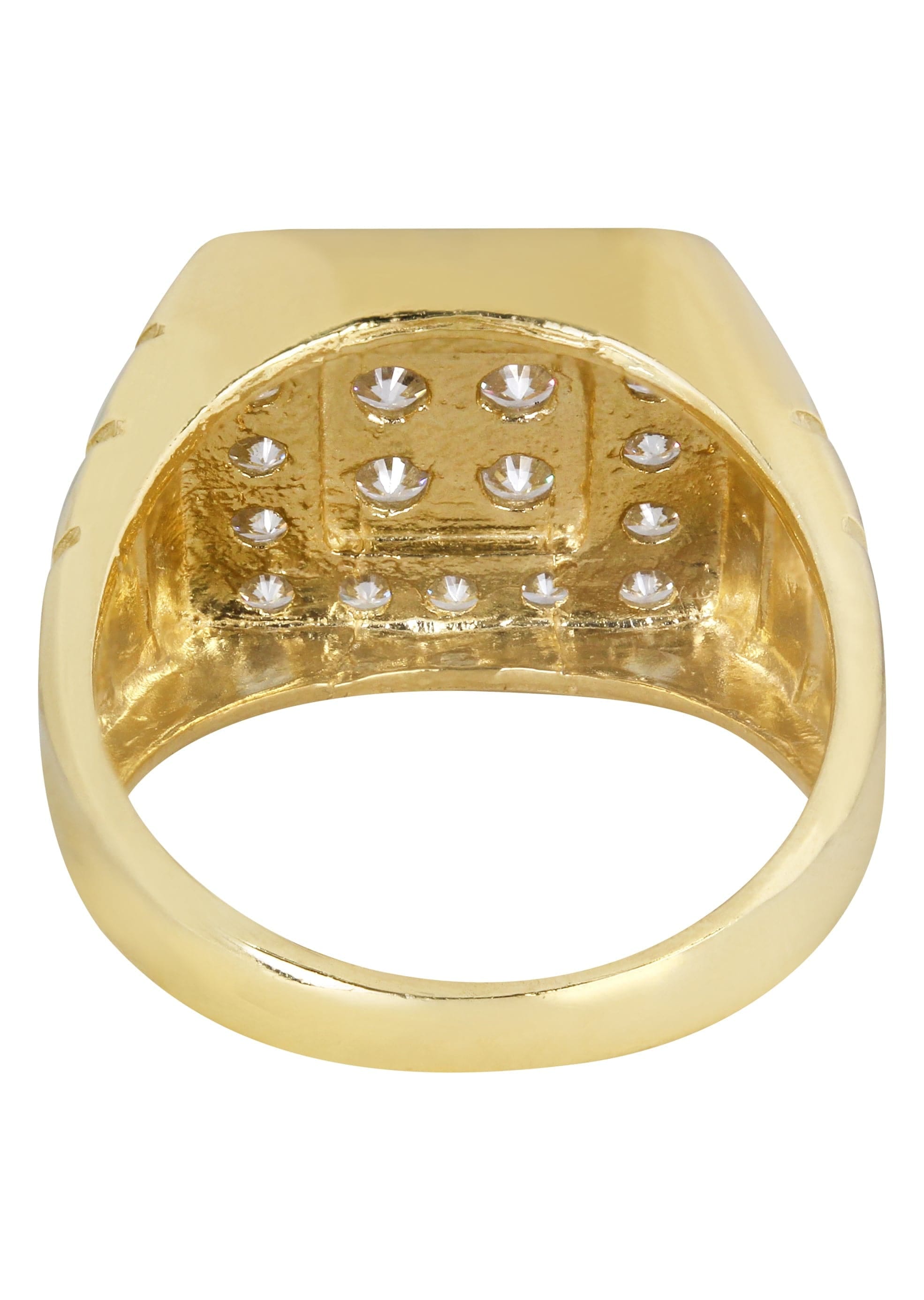 Manufacturer 1 10K Gold Ring For Men - Mens Pinky Ring | 8 Grams