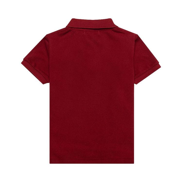 Comme des Garçons PLAY Polo Shirt Burgundy