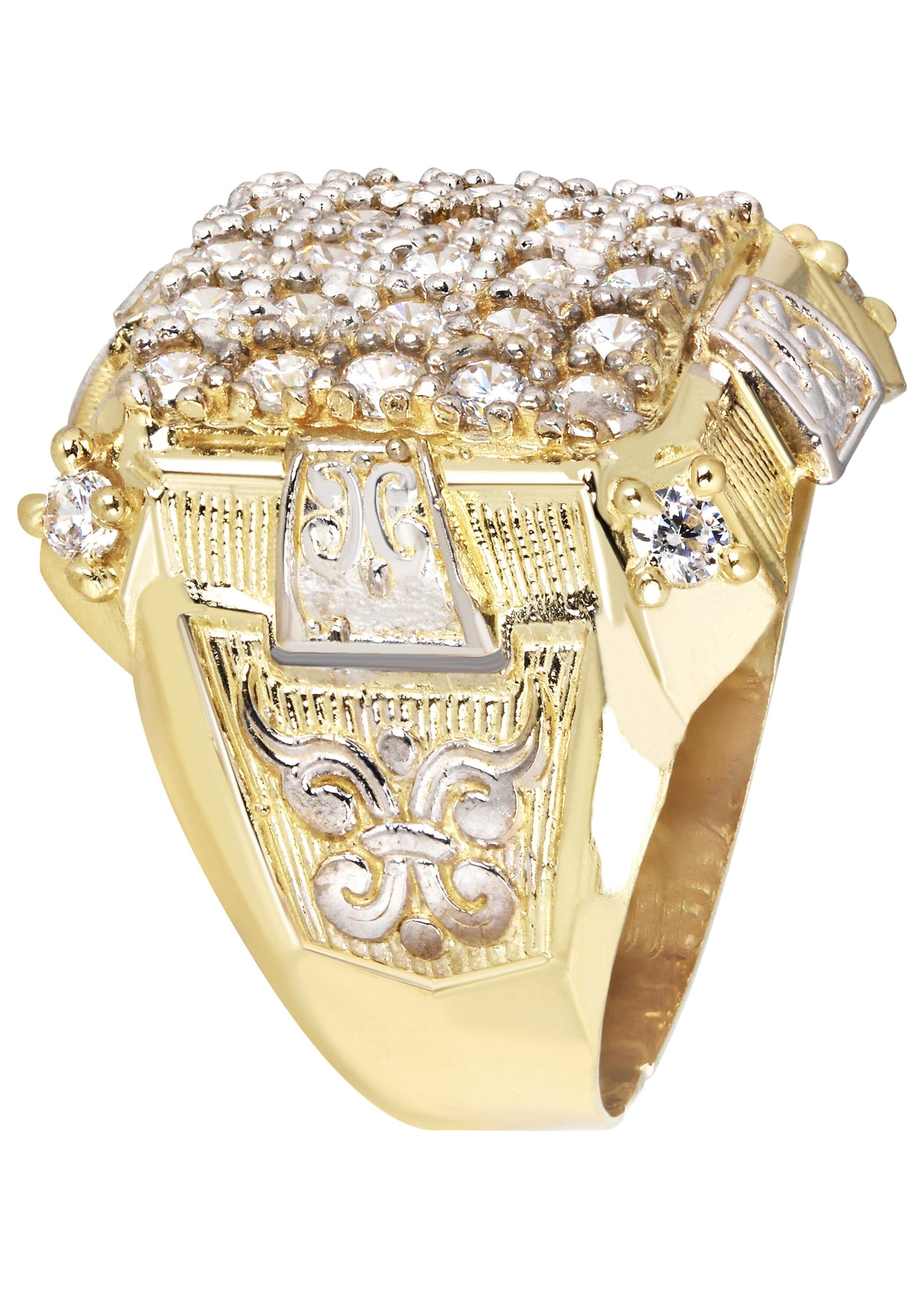 Manufacturer 1 10K Gold Ring For Men - Mens Pinky Ring | 7.3 Grams
