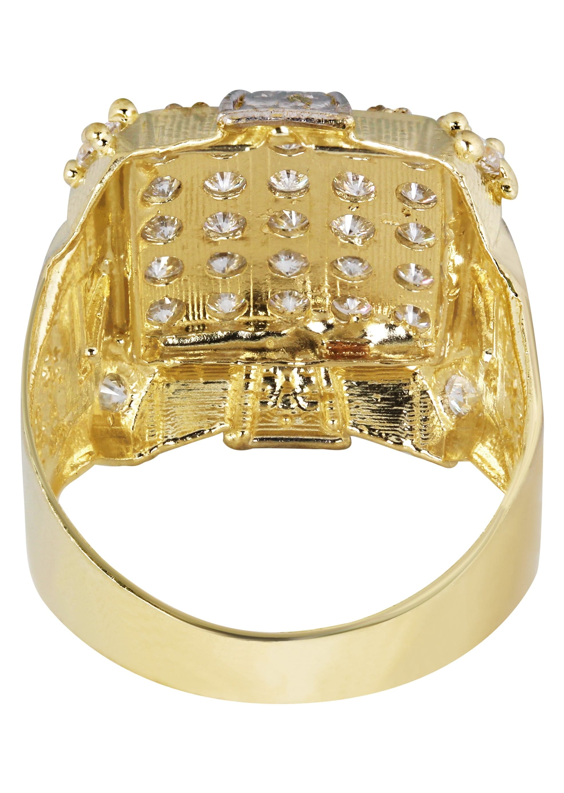 Manufacturer 1 10K Gold Ring For Men - Mens Pinky Ring | 7.3 Grams