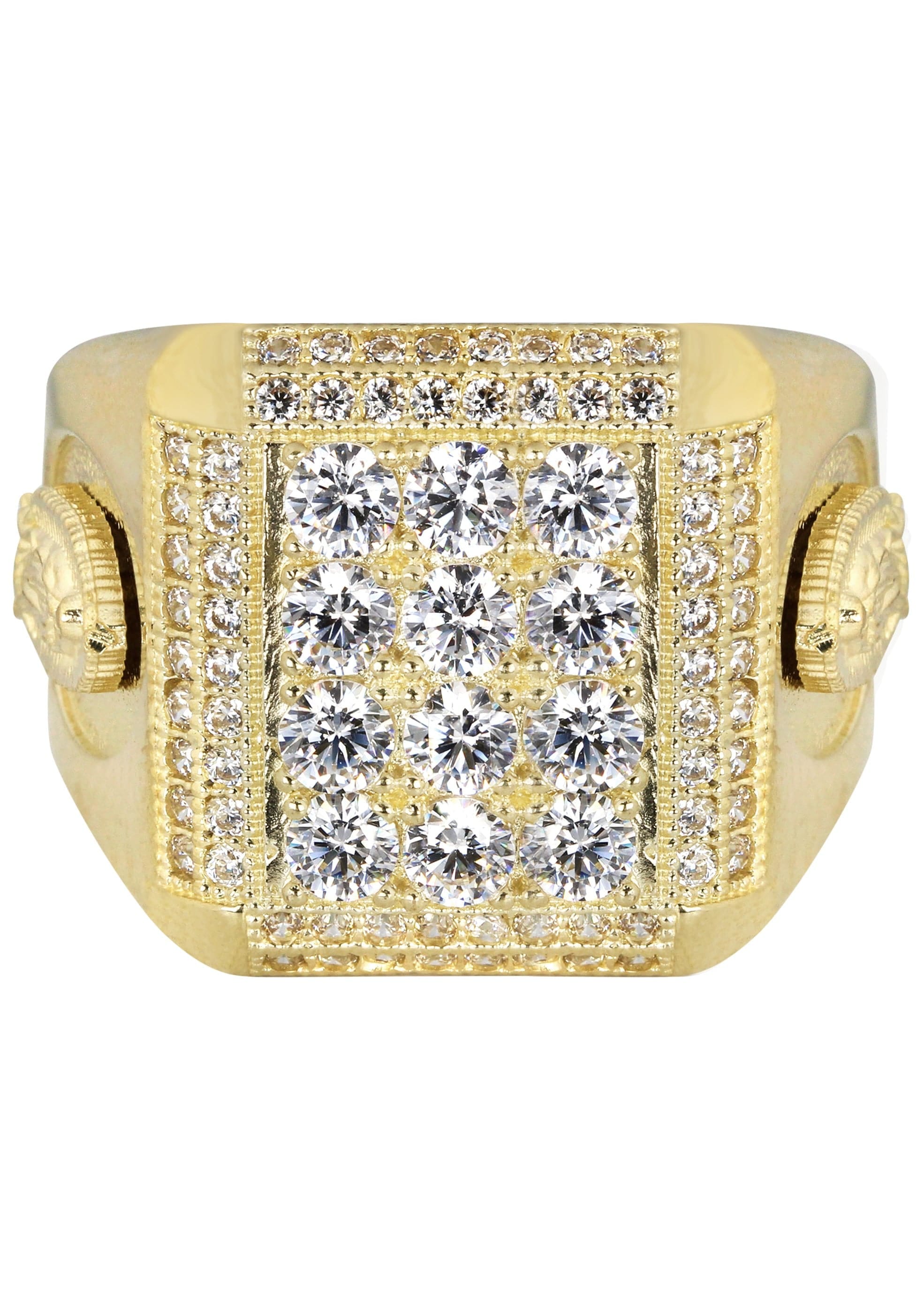 Manufacturer 1 10K Gold Ring For Men - Mens Pinky Ring | 9.1 Grams