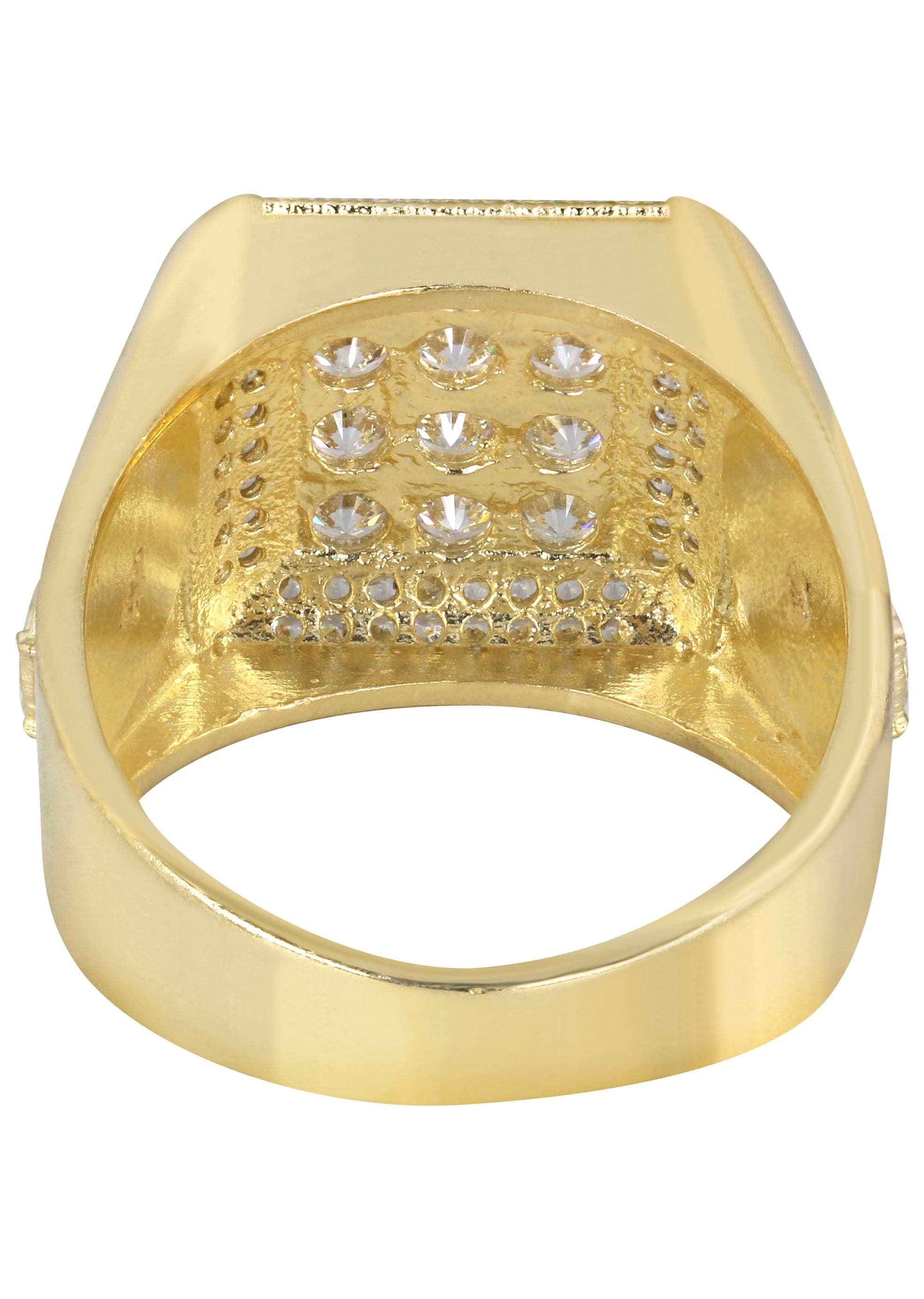 Manufacturer 1 10K Gold Ring For Men - Mens Pinky Ring | 9.1 Grams